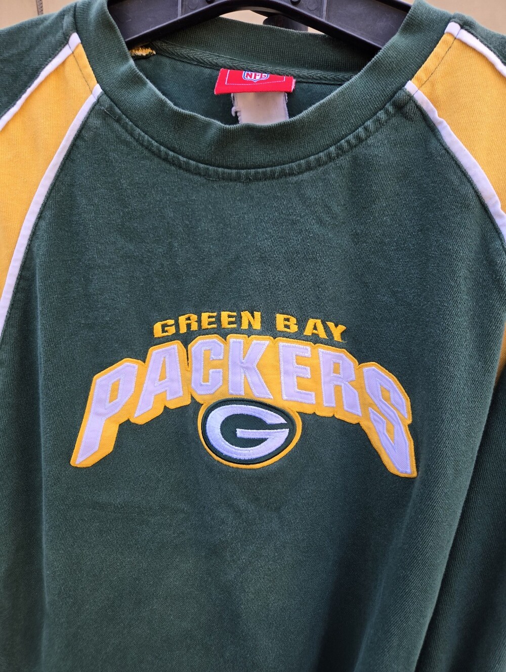 NFL Green Bay Packers Long Sleeve Shirt size larhe